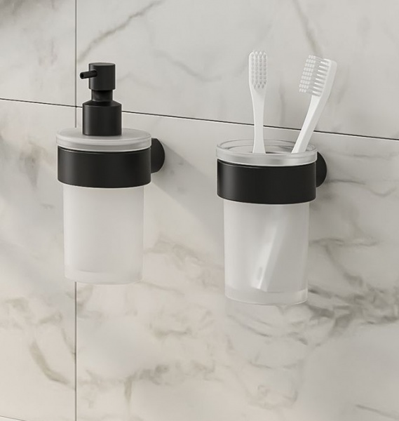 Pirenei Soap Dispenser - Black